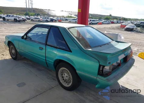 1993 Ford Mustang Lx из США, поврежденный, VIN 1FACP41M4PF182204